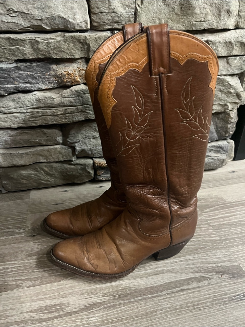 Vintage Justin cowgirl boots/9